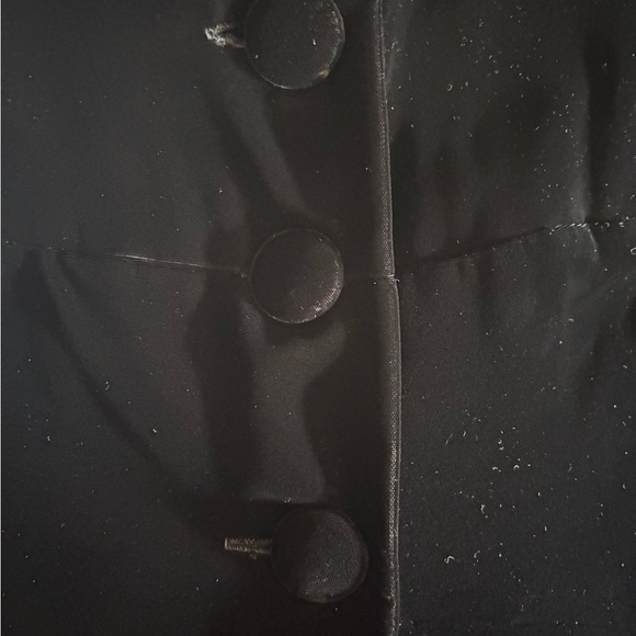 Elegant Black Velvet Cape - opera length with hood - Picture 3 of 10